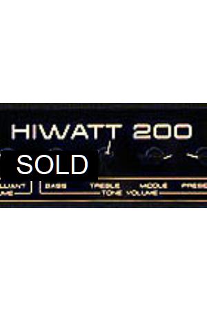 Hiwatt Custom 200
